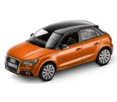 Модель Audi A1 Sportback, Samoa orange, Scale 1 43